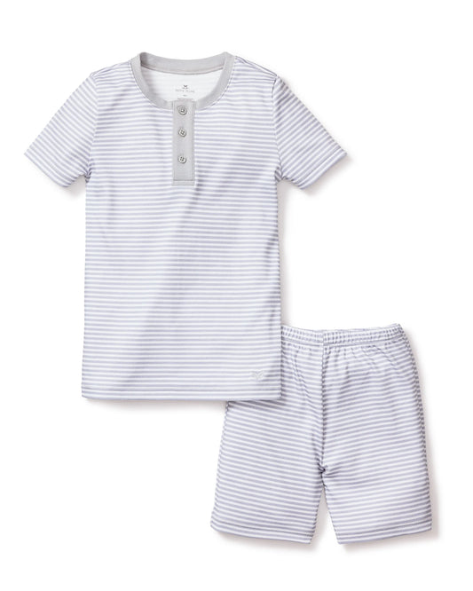 Grey Stripes PJ Set