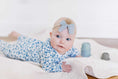 Load image into Gallery viewer, Blue Daisies Pima Romper