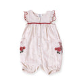 Load image into Gallery viewer, Victoria Embroidered Floral Romper
