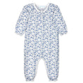 Load image into Gallery viewer, Blue Daisies Pima Romper