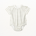 Load image into Gallery viewer, Sage Stripes Romper