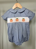 Load image into Gallery viewer, Boys Pumpkin Trio Bubble