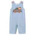 Load image into Gallery viewer, Pumpkin Truck Overalls