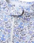 Load image into Gallery viewer, Fleur d'Azur PJ Romper