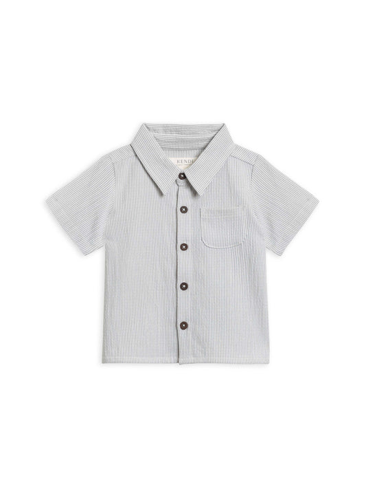 Landon Seersucker Button Down