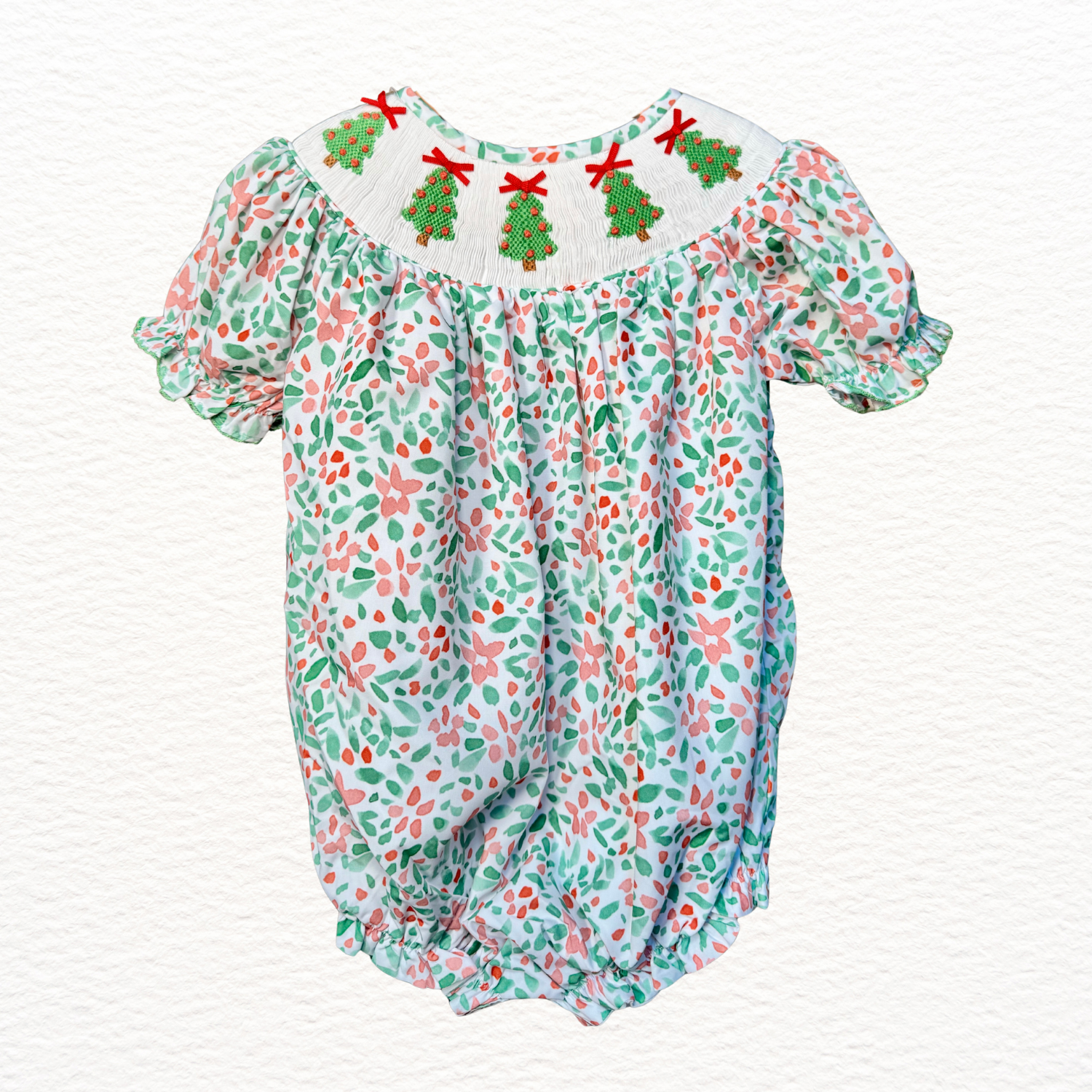 Christmas Tree Floral Bubble