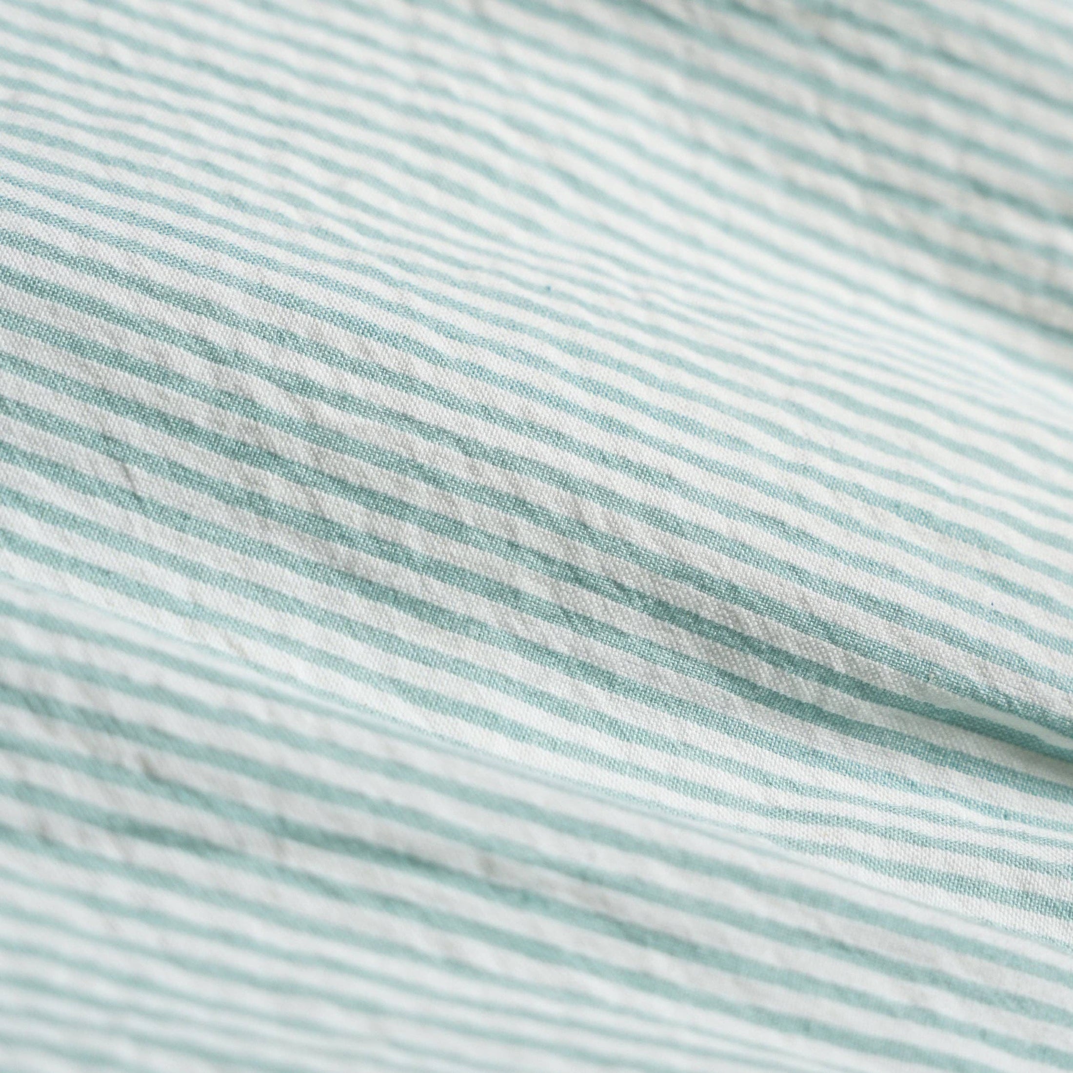 Green Stripes Romper