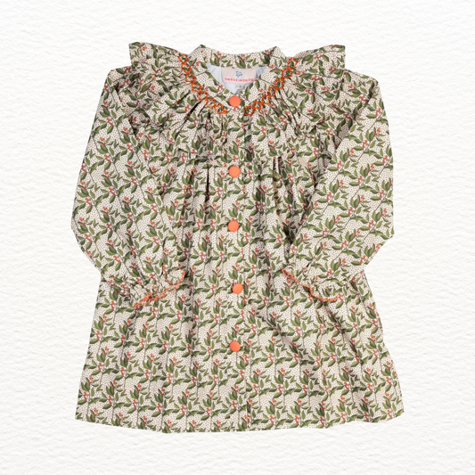 Floral Ruffle Dress