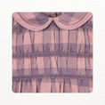 Load image into Gallery viewer, Smocked Lilac Gingham Romper
