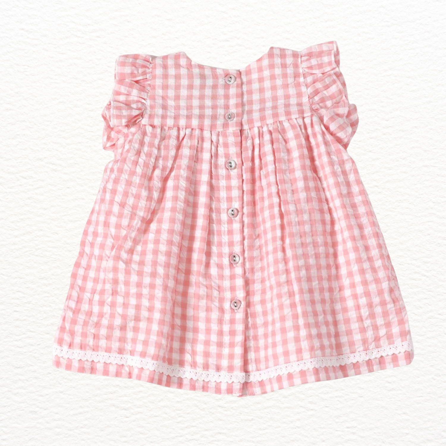 Sophie Seersucker Gingham Dress