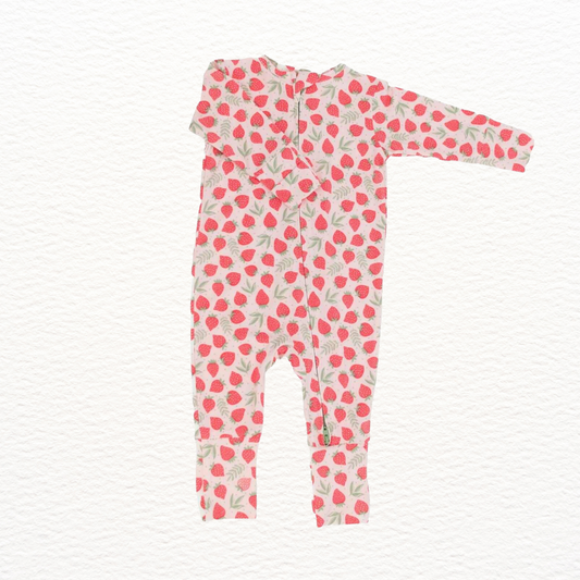Strawberry Basil Convertible Romper
