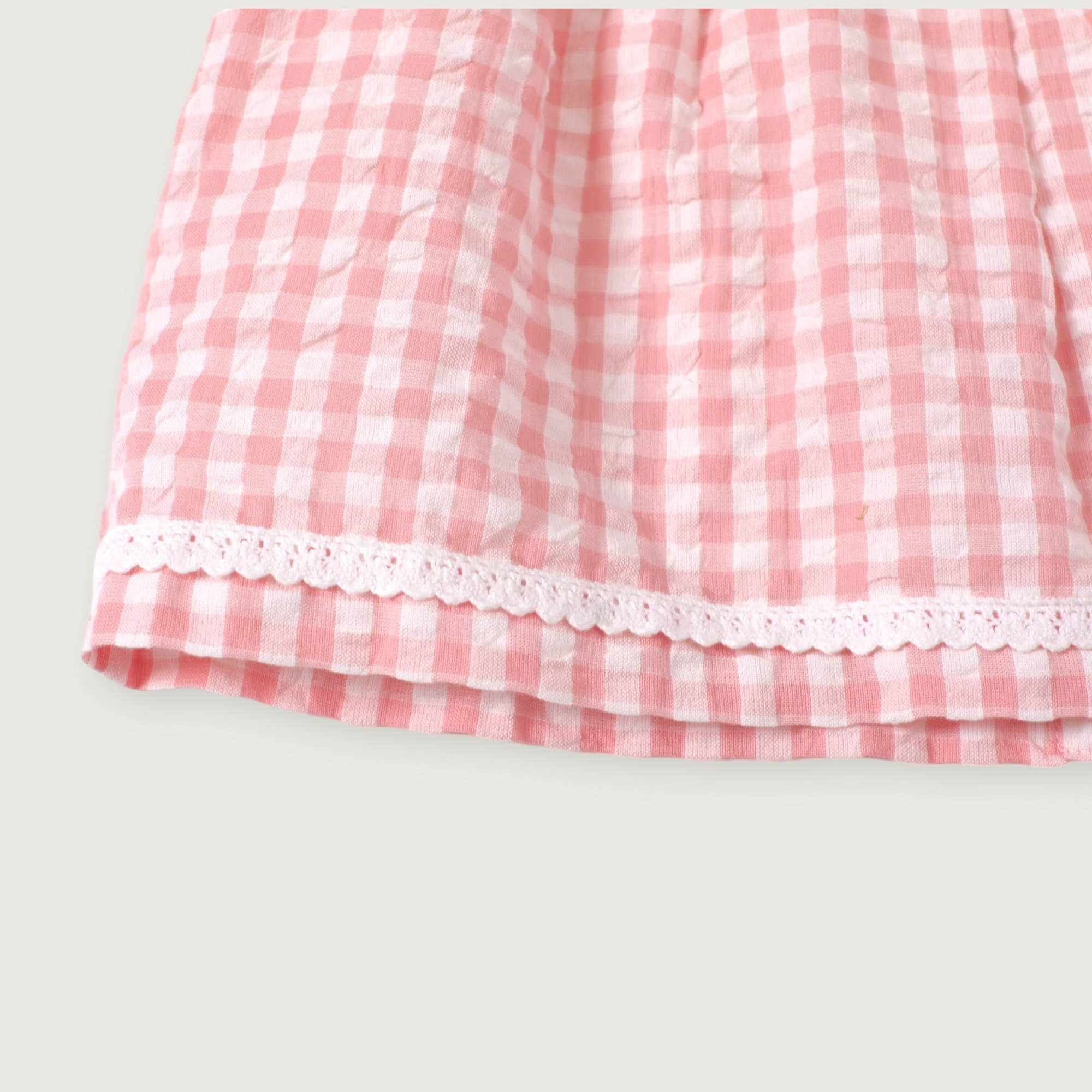 Sophie Seersucker Gingham Dress