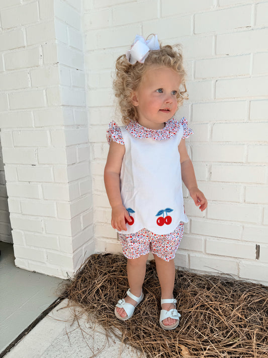Cherries Bloomer Set