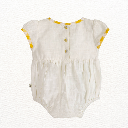 Josephine Lemons Baby Romper + Headband