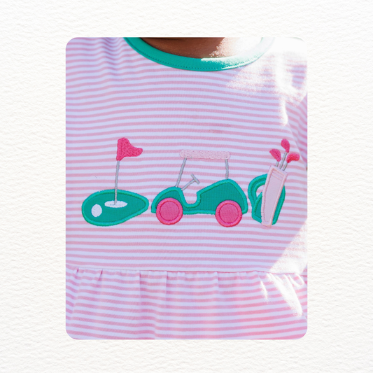 On the Green Golf Flutter Bubble