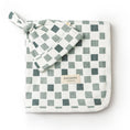 Load image into Gallery viewer, Chequered Swaddle & Hat
