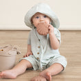 Load image into Gallery viewer, Green Stripes Romper
