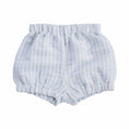 Load image into Gallery viewer, Pale Blue Gingham Shorts
