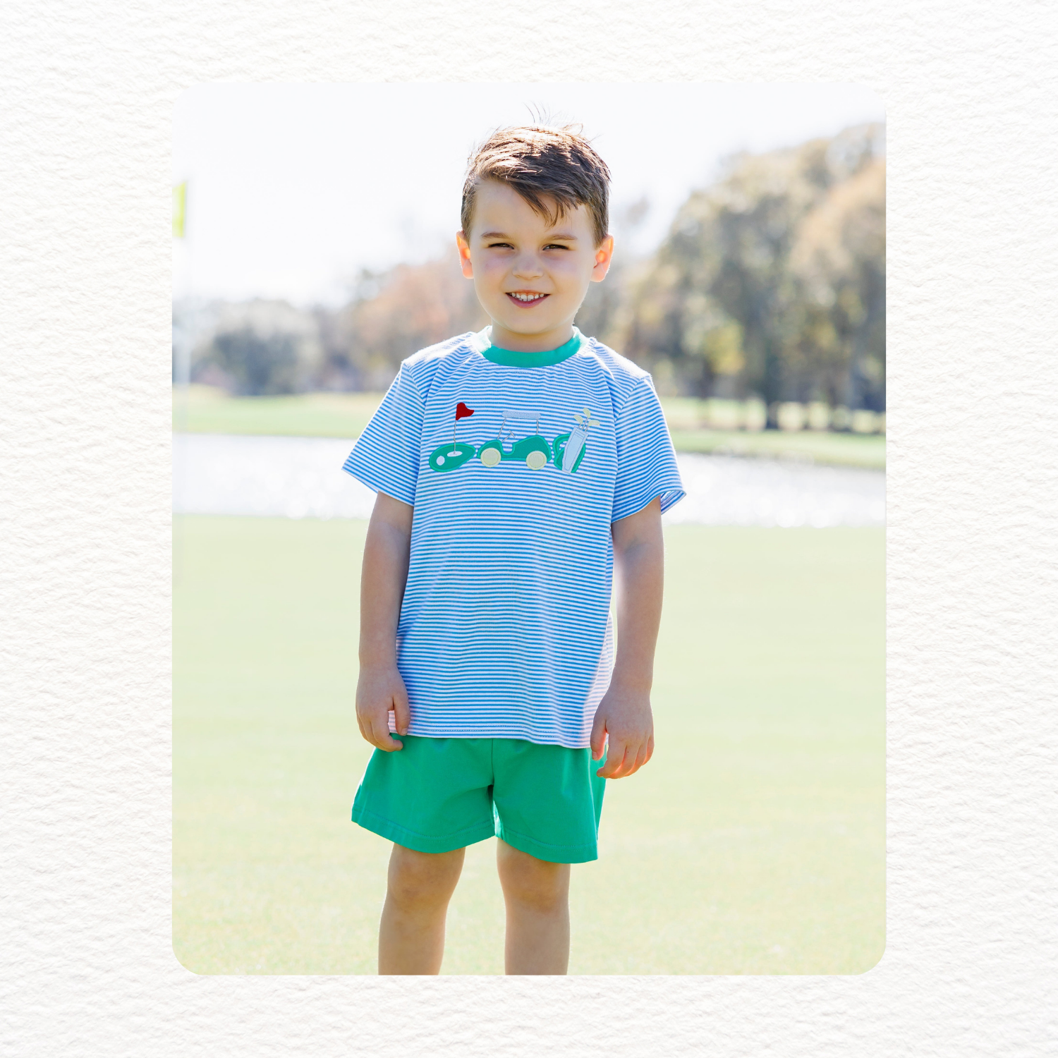 On the Green Golf Short Set