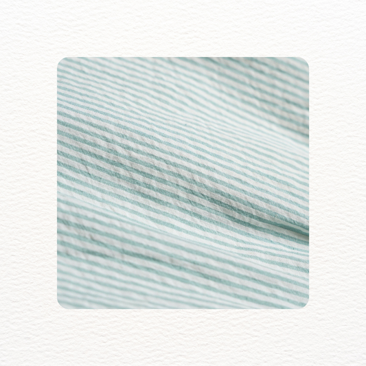 Green Stripes Romper