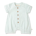 Load image into Gallery viewer, Green Stripes Romper
