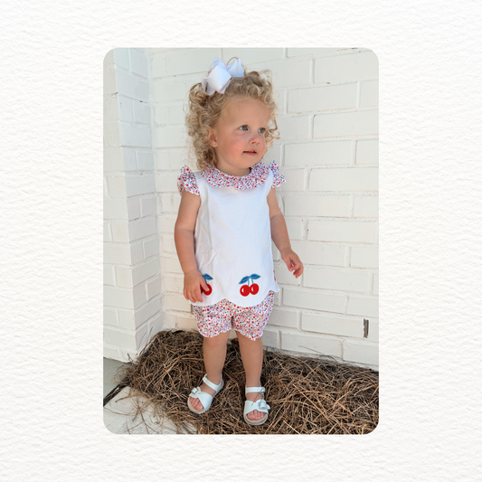 Cherries Bloomer Set