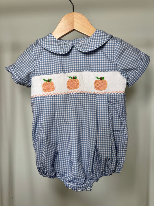Boys Pumpkin Trio Bubble