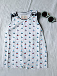 Load image into Gallery viewer, Sailboat Knit Shortall
