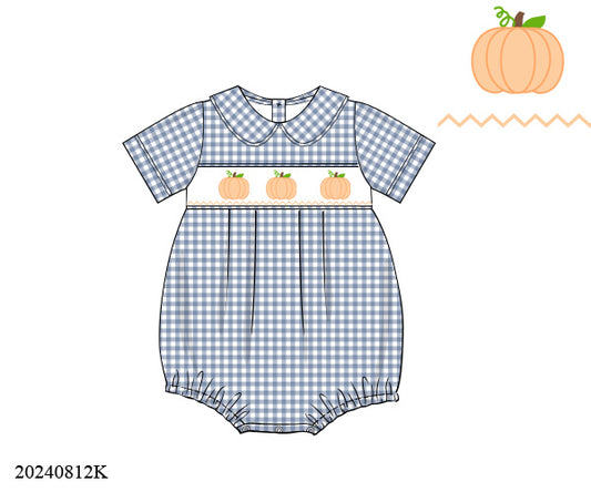 Boys Pumpkin Trio Bubble