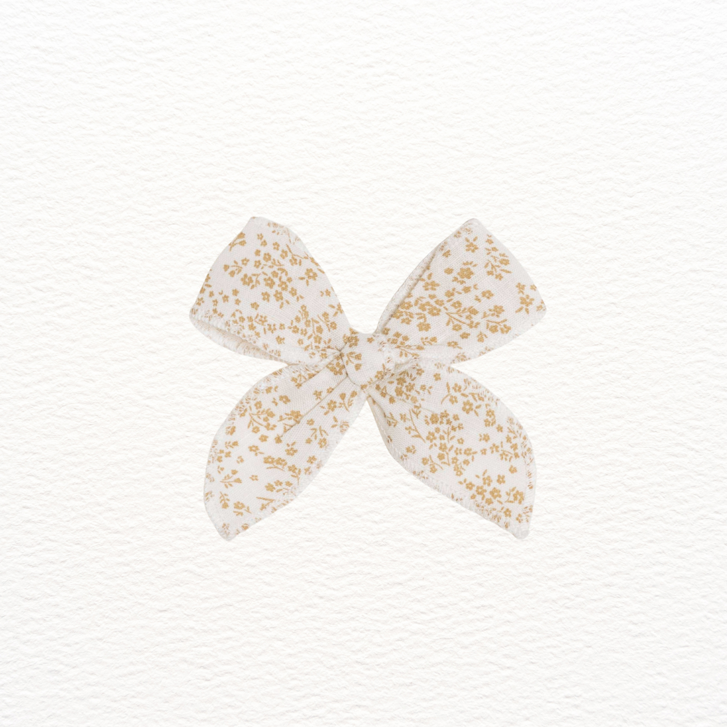Linen Bow Clip - Velma Floral