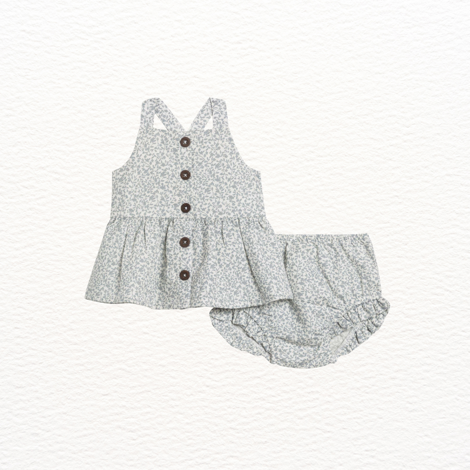 Birdie Linen Tank Set