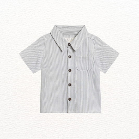 Landon Seersucker Button Down
