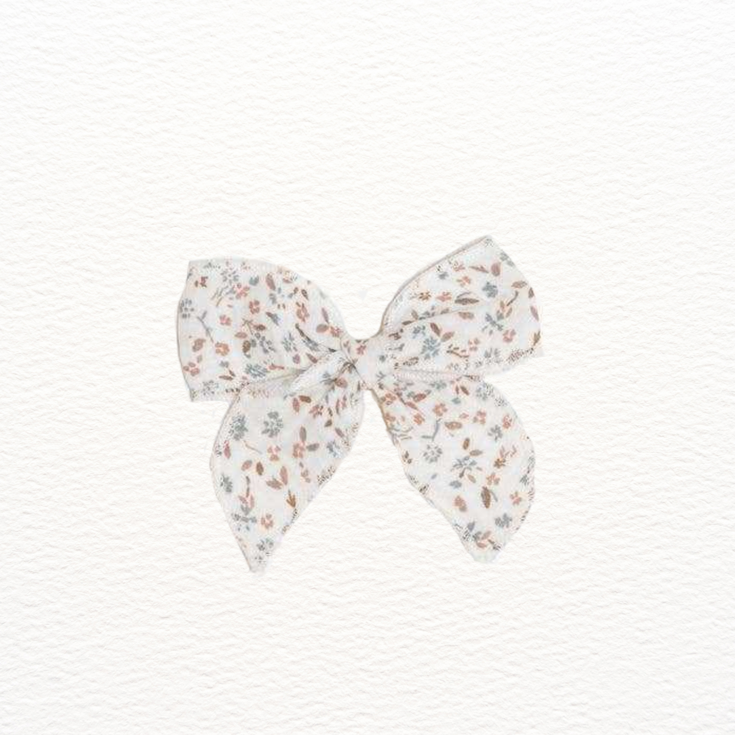 Muslin Bow Clip - Wyn Floral