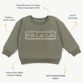 Load image into Gallery viewer, Fa La La Fleece Sweatshirt
