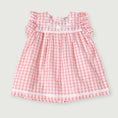 Load image into Gallery viewer, Sophie Seersucker Gingham Dress
