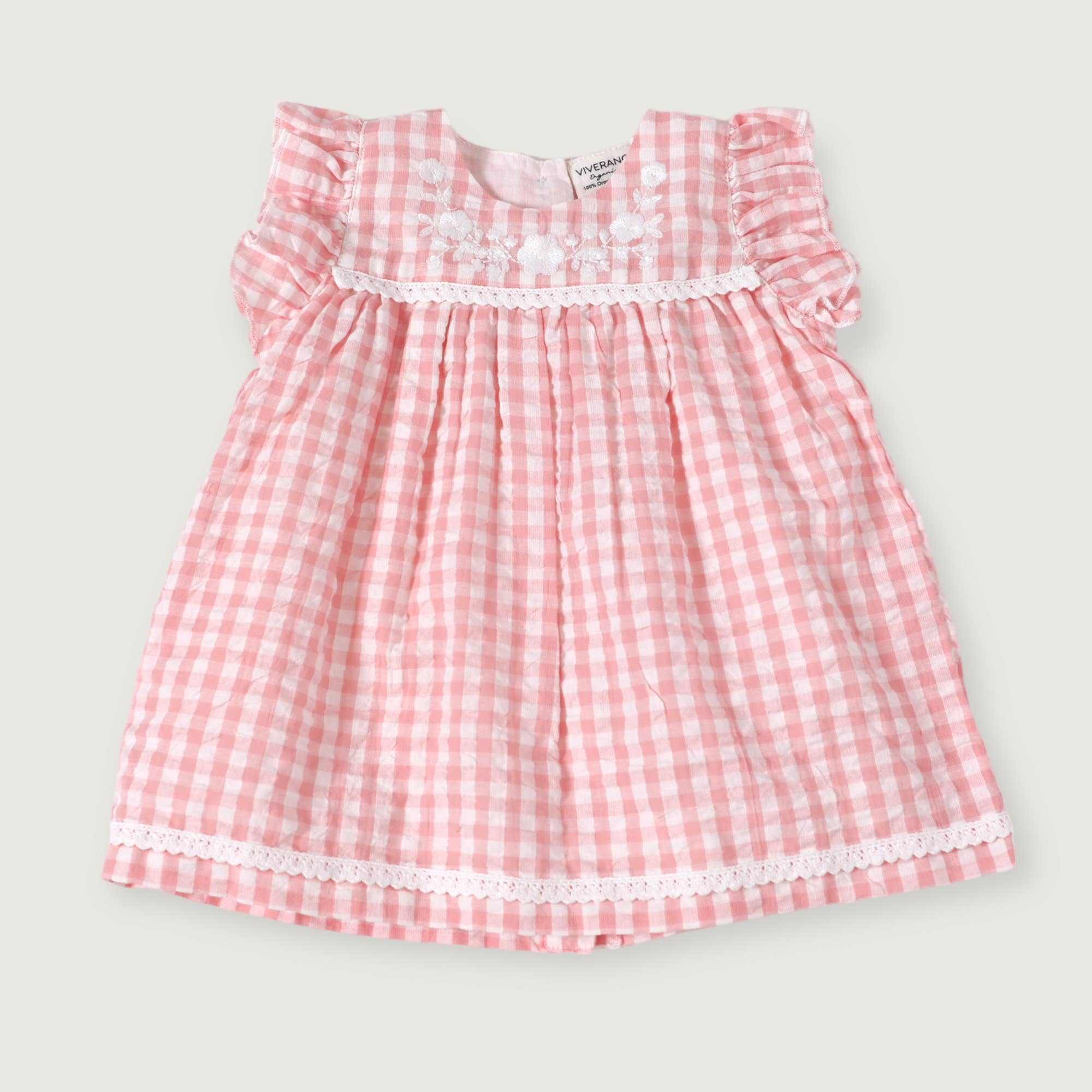 Sophie Seersucker Gingham Dress